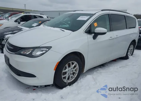 2020 Chrysler Voyager Lxi из США, поврежденный, VIN 2C4RC1DG9LR148637